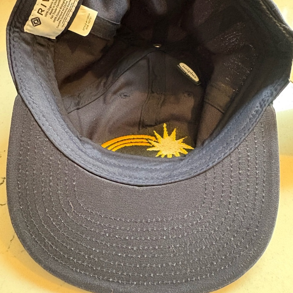 Rivian Hat Organic Cotton Blue Adjustable Embroidered Logo Outdoors New NWT - Picture 4 of 5